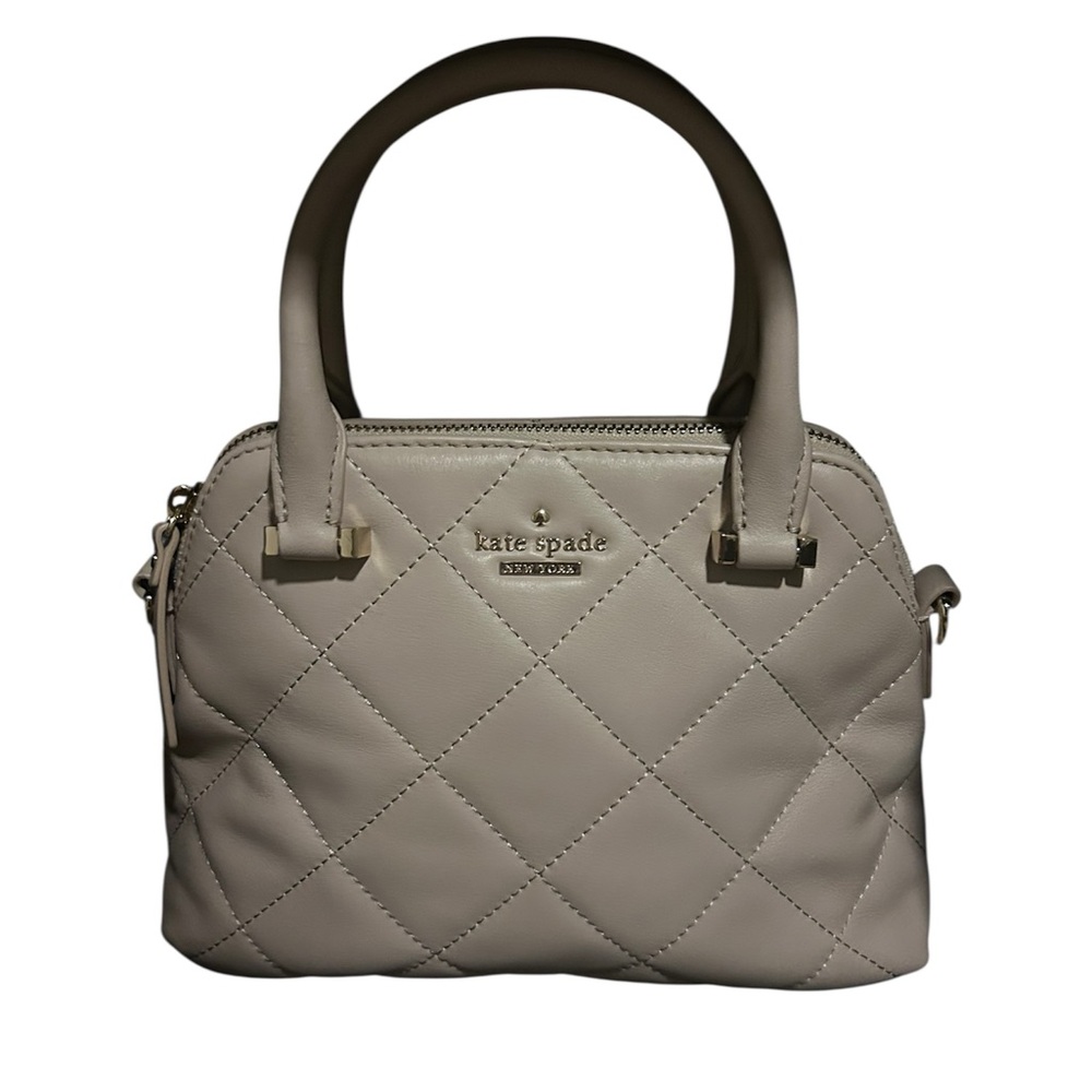 Kate Spade Emerson Maise Satchel Crossbody in Crisp Linen